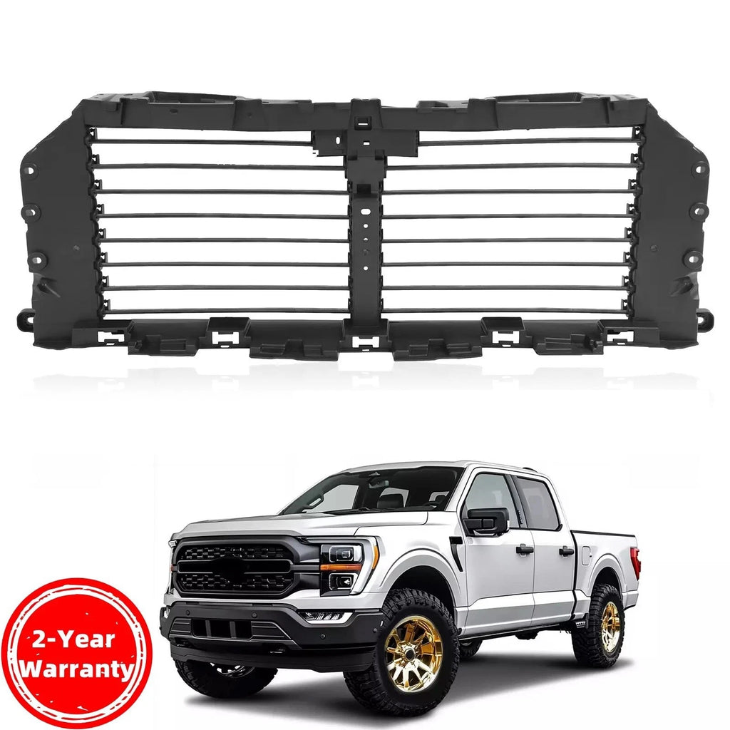 Front Upper Radiator Grille Air Shutter for Ford F150 (2021–2025)