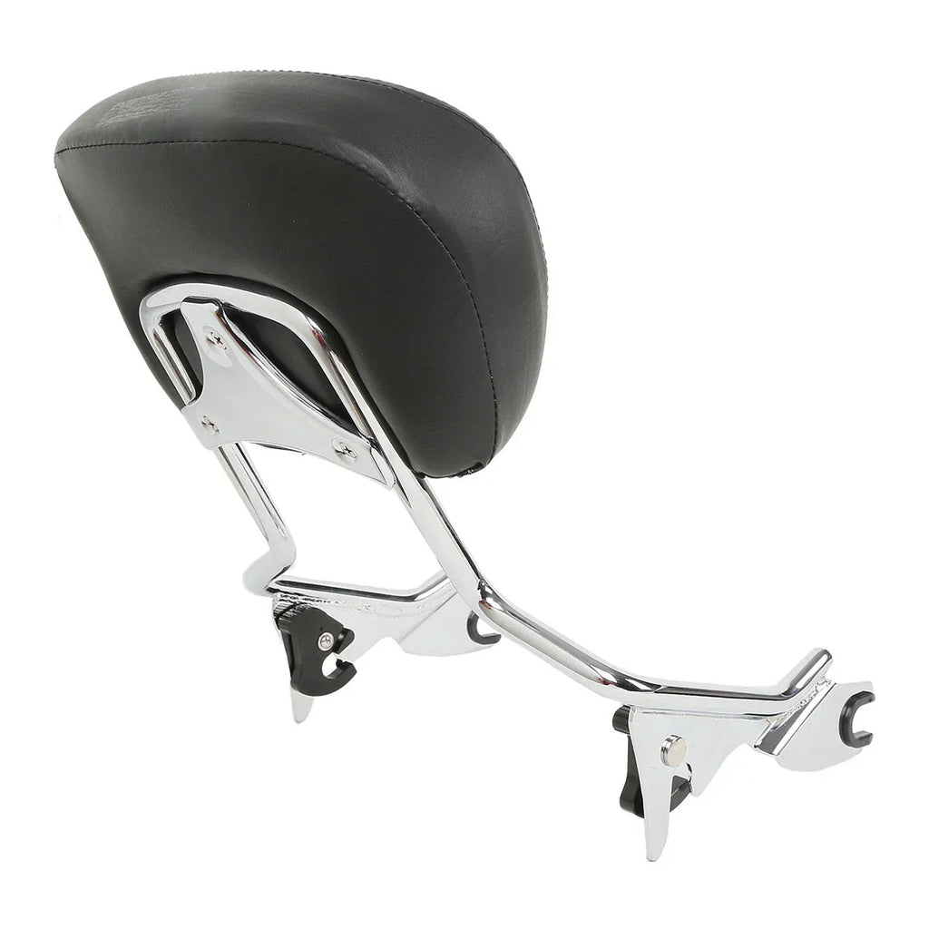 Chrome Sissy Bar Rack Backrest Docking Kit for Harley Touring (2009-2013)