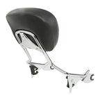 Chrome Sissy Bar Rack Backrest Docking Kit for Harley Touring (2009-2013)