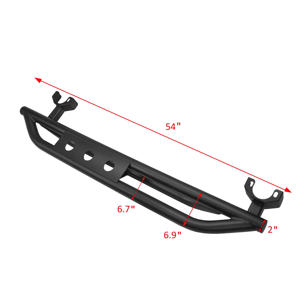 Pair Nerf Bars Side Steps for Jeep Wrangler JK (2007–2018)