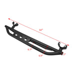 Pair Nerf Bars Side Steps for Jeep Wrangler JK (2007–2018)