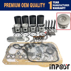 4D32 Overhaul Rebuild Kit for Mitsubishi Fuso Canter (4D32, 4D32T)