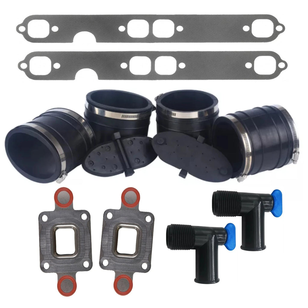4" Dry Joint Exhaust Bellows Kit for MerCruiser GM V8 (807166A1, 27-864549A02)