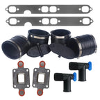 4" Dry Joint Exhaust Bellows Kit for MerCruiser GM V8 (807166A1, 27-864549A02)