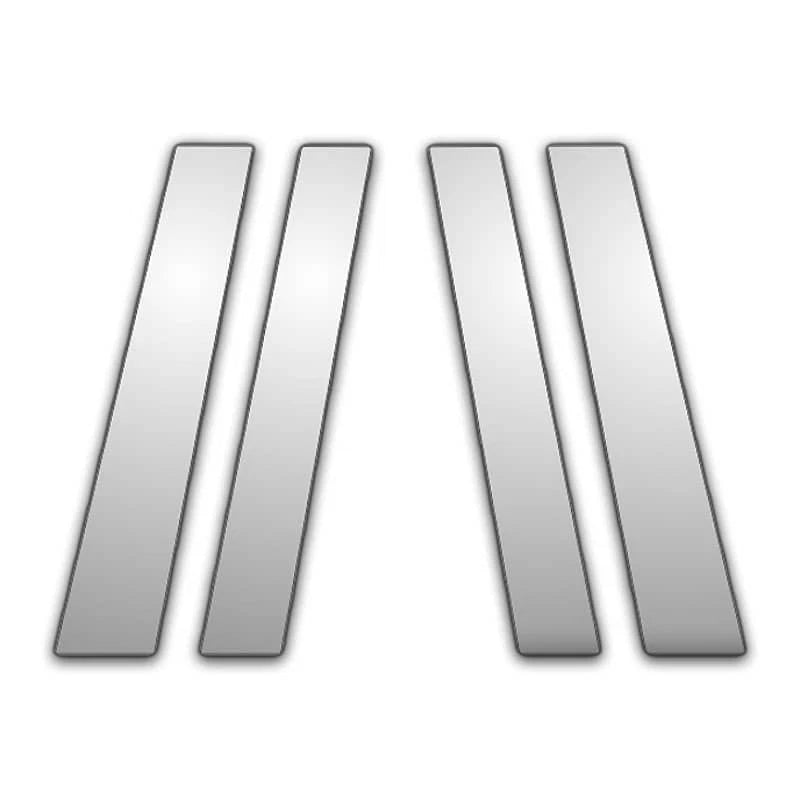 4Pc Chrome Pillar Post Covers Replacement for Cadillac DeVille (2000–2005)