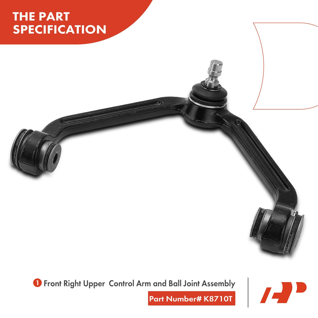 10X Front Upper Control Arm & Sway Bar Link for Ford Explorer (2002-2010)