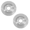 Set of 2 Front UV Coated Disc Brake Rotors for ES350, Avalon, Camry (2007–2018)