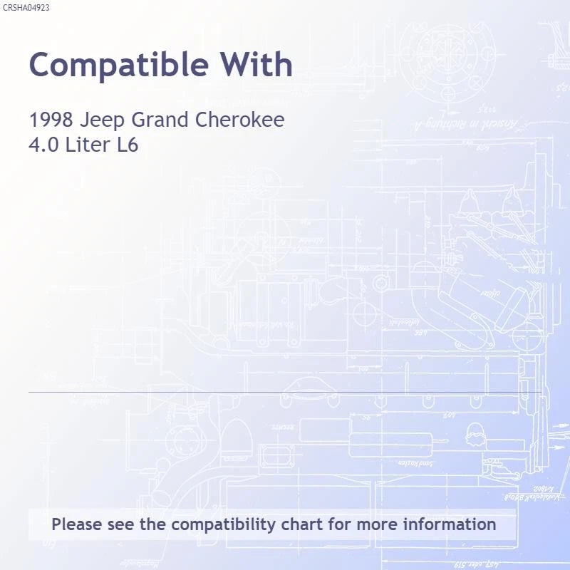 Replacement Plastic Radiator for Jeep Grand Cherokee (1998–1998)