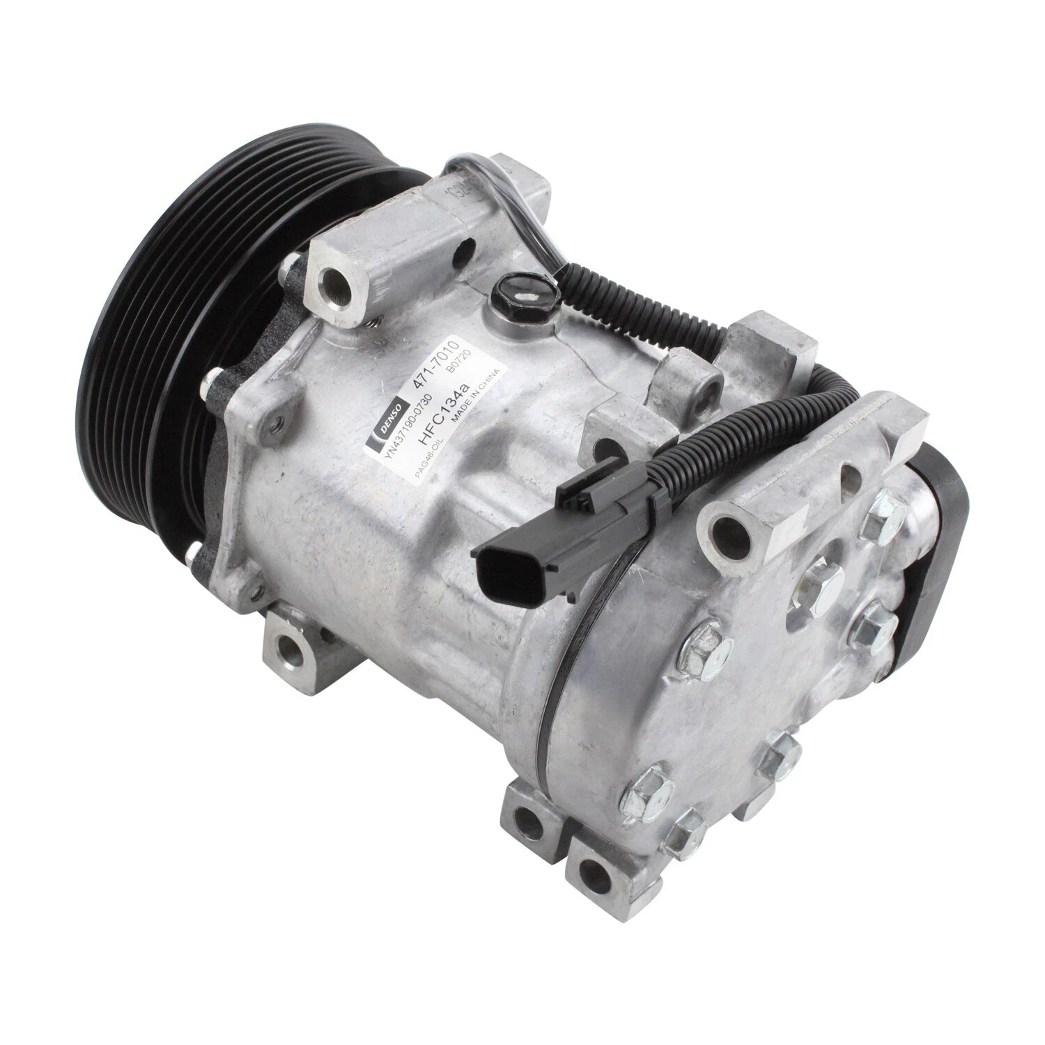 Denso 471-7010 A/C Compressor with Clutch for Dodge Dakota Ram 1500 2500 (1997–2004)