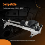 Windshield Wiper Linkage Front Motor Assembly for Honda Accord (2003–2007) 6530SDAA01