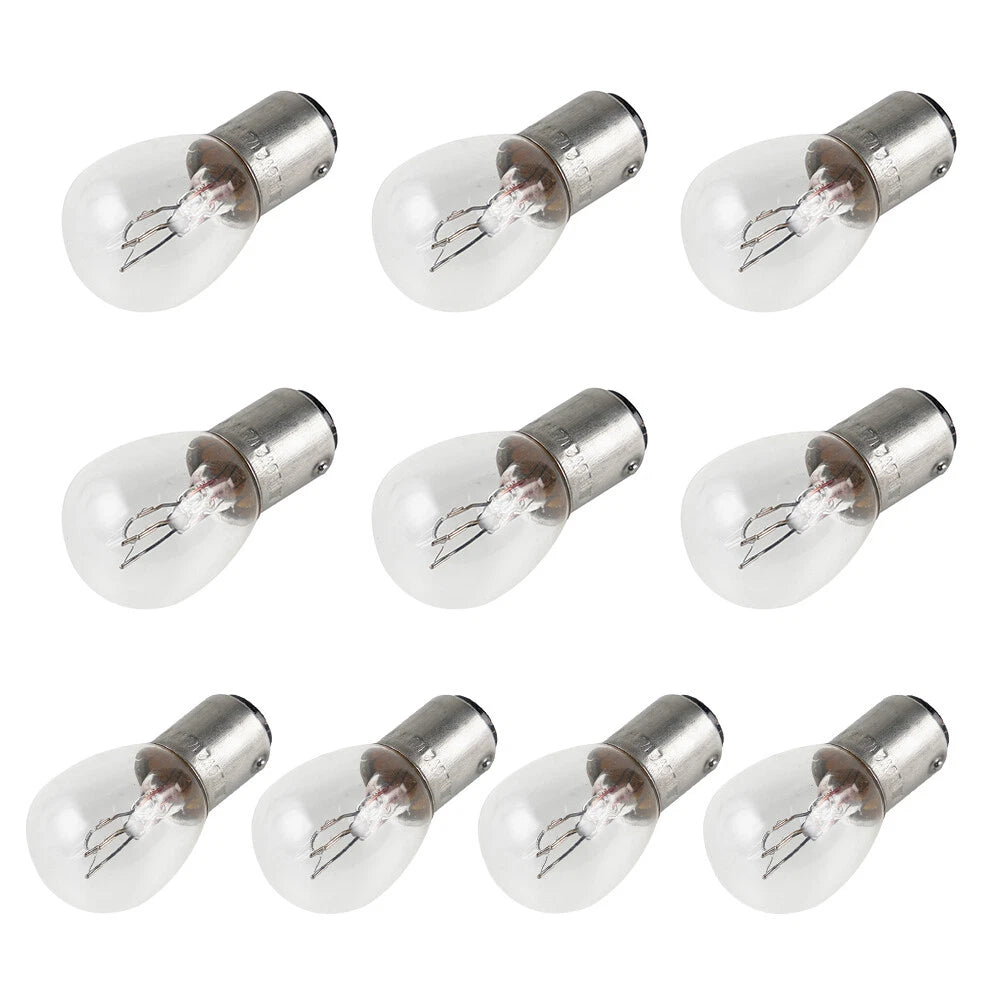 10pcs 6V 1154 Taillight Bulbs for Honda CT70 (1972–1982) CB125S (1973–1982) XL185S (1979–1983)