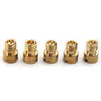 4mm Carburetor Jets #60/65/70/75/80 for 50cc 60cc 80cc Motorized Bikes
