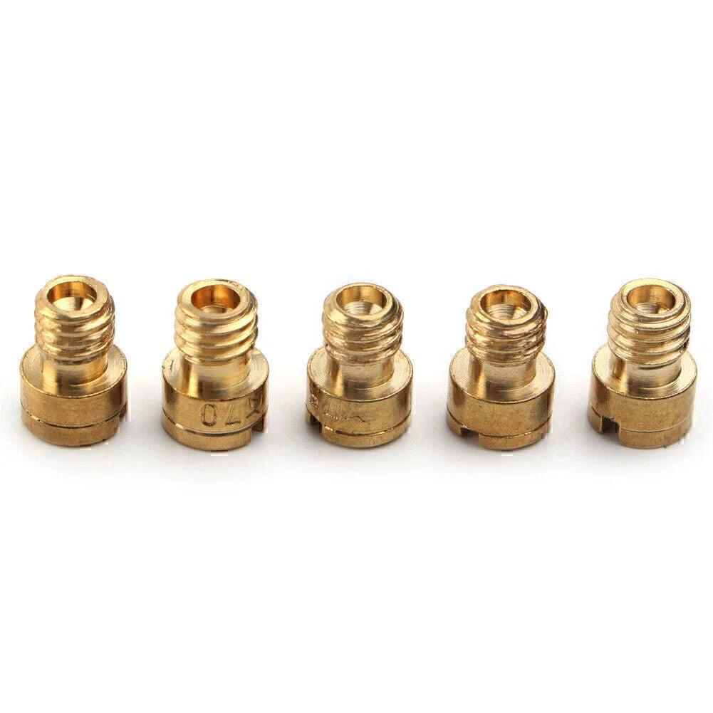 4mm Carburetor Jets #60/65/70/75/80 for 50cc 60cc 80cc Motorized Bikes