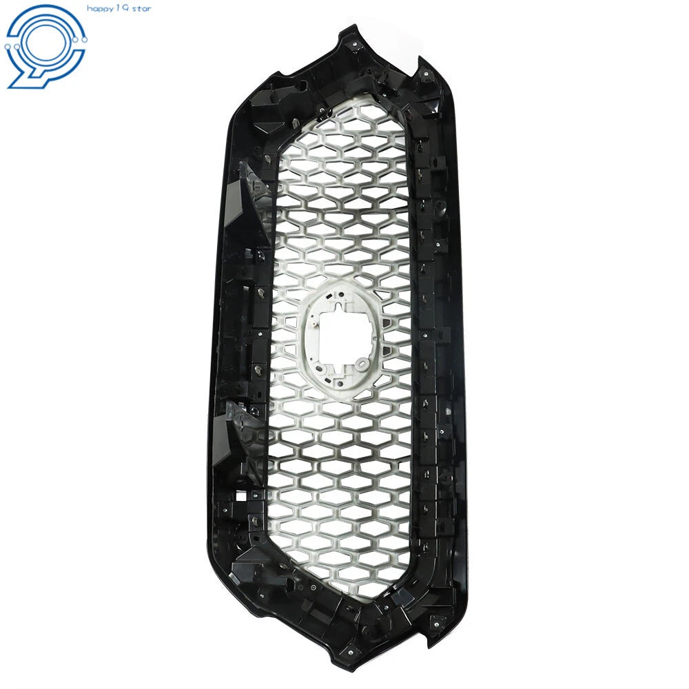 Front Upper Grille for Toyota Tacoma (2016–2021) Matte Black Chrome
