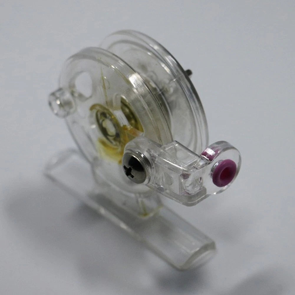 Flexible Ice Fishing Reel Right Hand Smooth Transparent