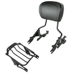 Sissy Bar Backrest Luggage Rack Docking Kit for Harley Touring (2014–2025)