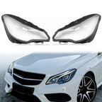 2X Headlight Lens Cover for Mercedes Benz W207 C207 E-Class (2014–2016)