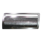 Perforated Engine Shroud Side Inserts with Red LED for Chevy Corvette ZR1 (2009–2013)