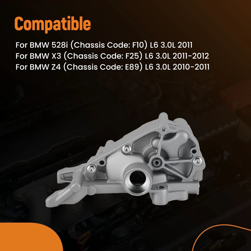 Aluminum Engine Oil Pump for BMW X3 F25 Z4 E89 3.0L (2010–2012) 11417573748