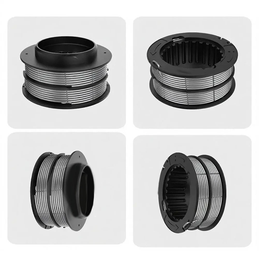3X Grass Trimmer Spool for Greenworks (5.2m, 2mm Diameter Nylon Line)