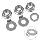 12mm Steel Hub Motor Nuts with Safety Washer for Ebike