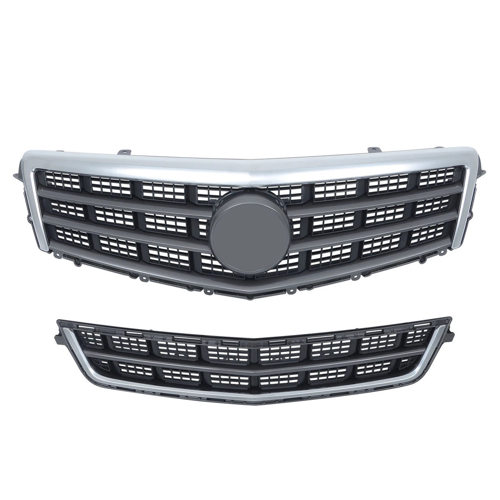 Set of 2 Grilles for Cadillac ATS (2013–2014) Chrome