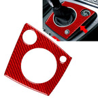 Gear Shift Panel Cover Trim for Alfa Romeo 159 Brera Spider (2006–2011) Carbon Fiber Red