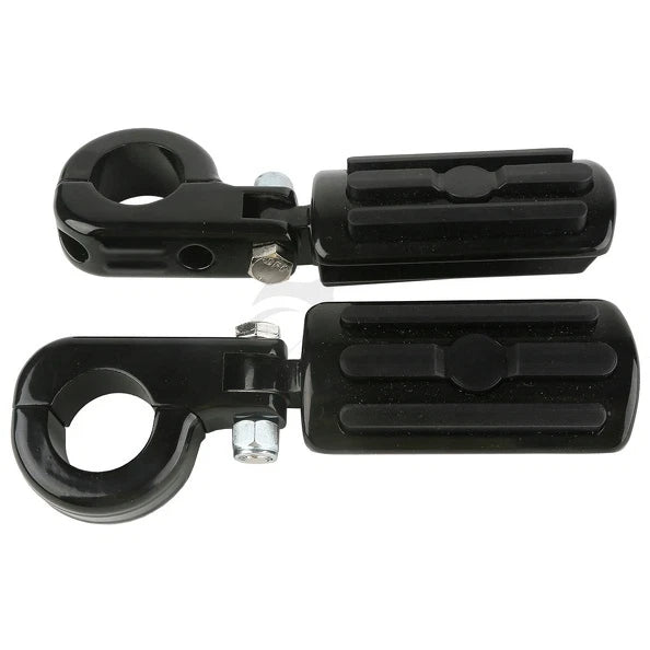 1.25" Highway Engine Guard Bar Foot Pegs for Harley Honda Yamaha (Fit 32mm)