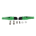 2pcs Green Rear Passenger Foot Peg for Daytona 675/R, 955i, Tiger 1050/SE/Sport