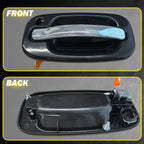 Set of 4 Outer Exterior Door Handles for Chevy Silverado Tahoe (1999–2006)
