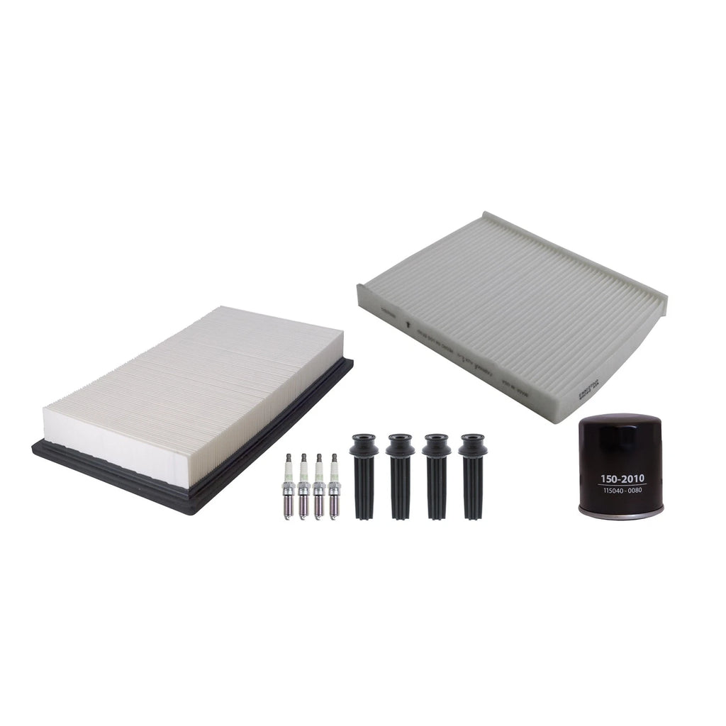 Tune Up Kit with 4 NGK Spark Plugs & Boots for Ford Explorer MKT Taurus (2010–2019)
