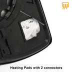 Right Side Door Mirror Glass with Back Heated for Hyundai Santa Fe (2009–2012)