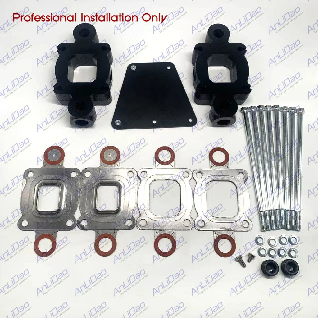 1.7" Dry-Joint Riser Elbow Spacer Block Kit for MerCruiser (865995A01)