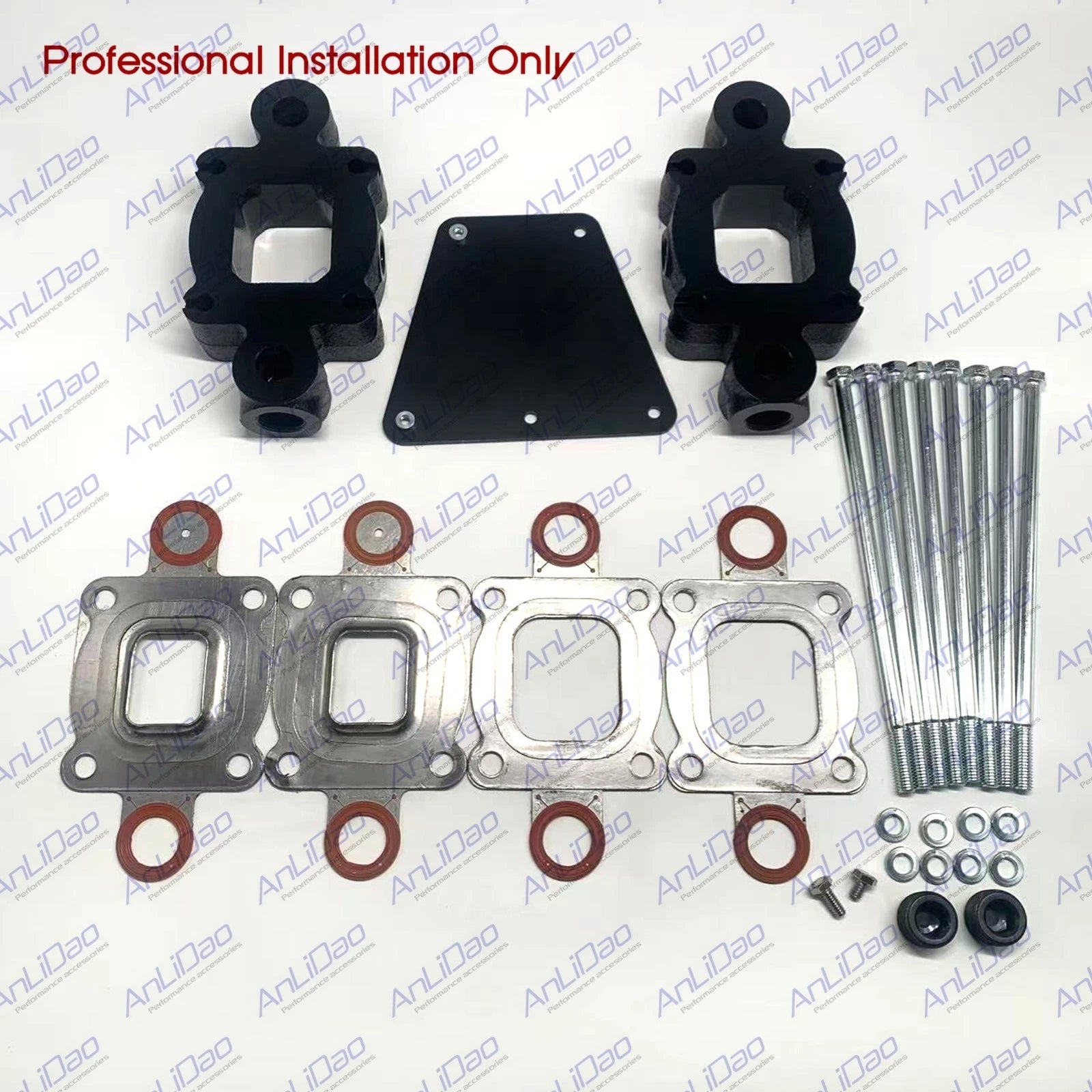 1.7" Dry-Joint Riser Elbow Spacer Block Kit for MerCruiser (865995A01)