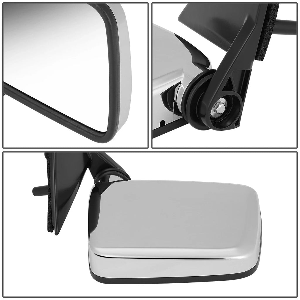 Right Manual Side Door Mirror for Nissan Pickup D21 720 (1985–1997) NI1321109