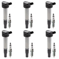 Set of 6 Ignition Coils & NGK Iridium Spark Plugs for IS300 RC300 RC350 (2001–2022)