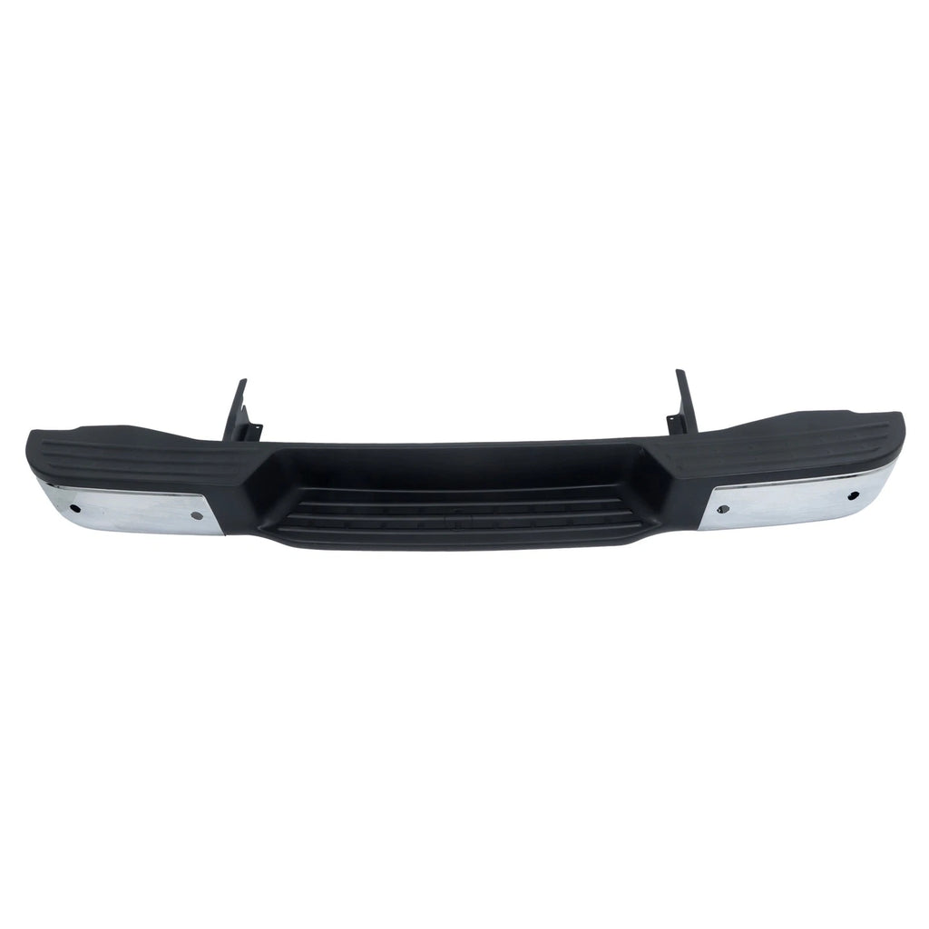 Steel Chrome Rear Bumper Assembly with Sensor Holes for Nissan NV (2012–2021)