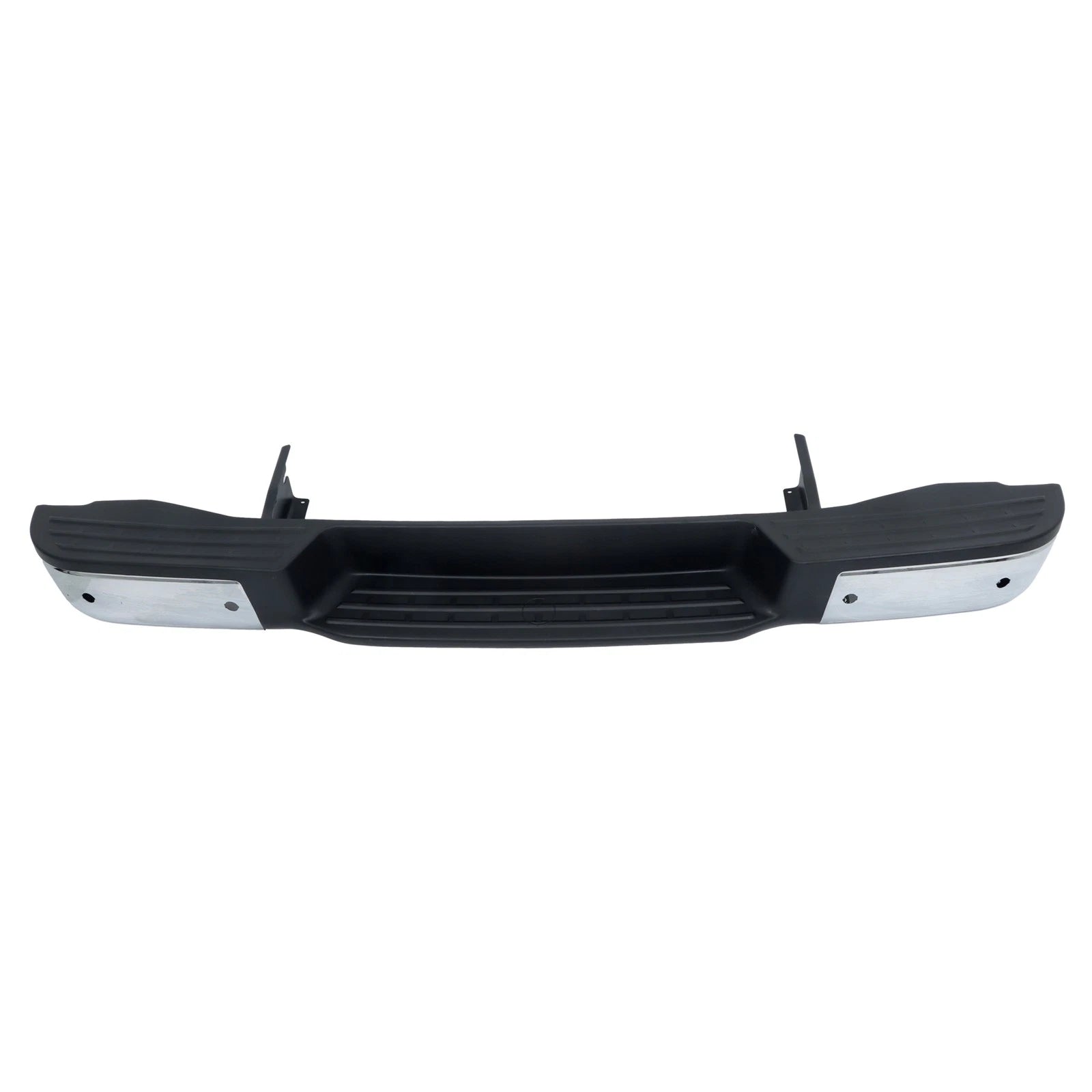 Steel Chrome Rear Bumper Assembly with Sensor Holes for Nissan NV (2012–2021)