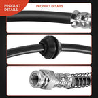 2X Front Brake Hydraulic Hose for Kia Sedona (2002–2005)