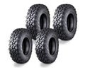 Set of 4 ATV UTV Tires 25X8R12 8PR Radial w/Side Scuff Guard 10353