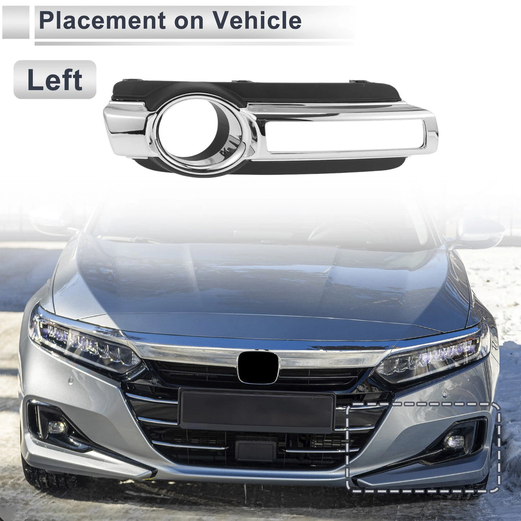 1 Pc Fog Light Grill for Mitsubishi Montero (2015–2016) No. 6400G122