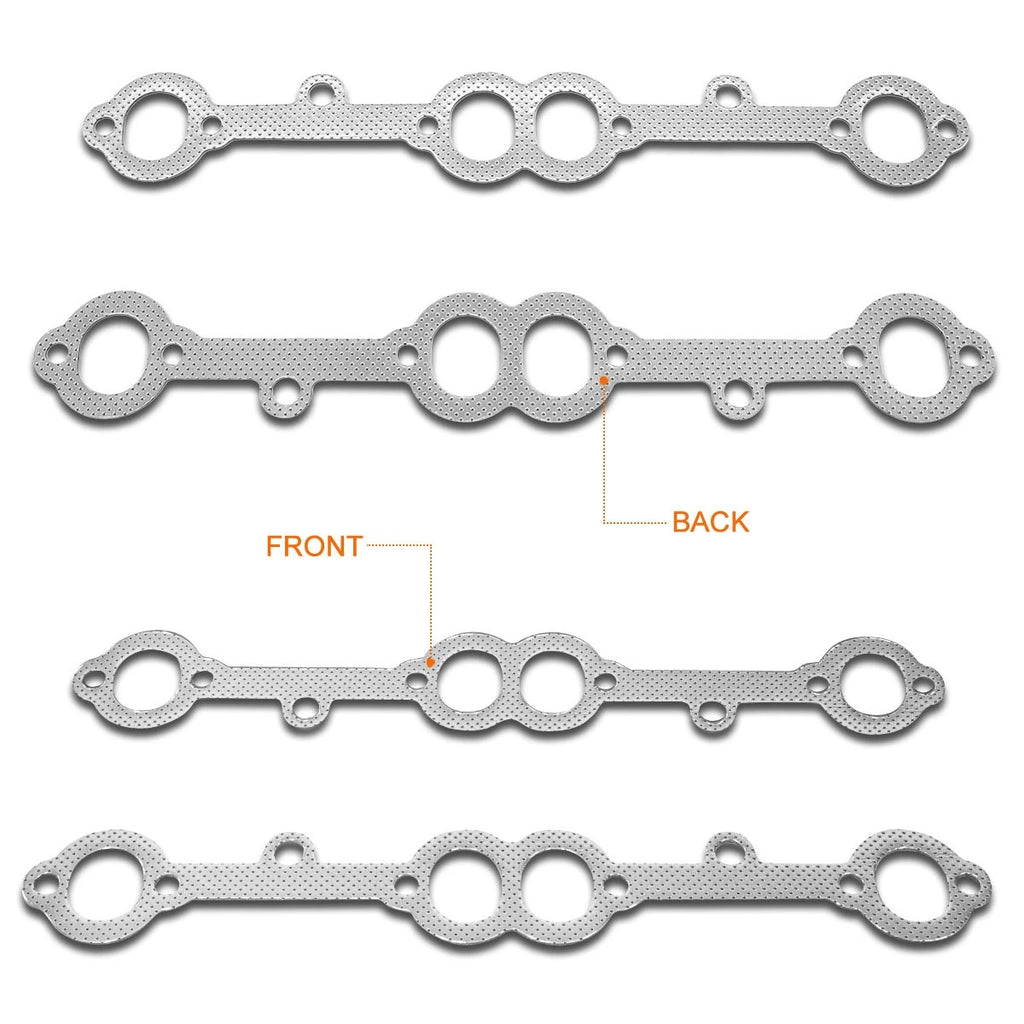 Exhaust Header Gasket for Chevy Small Block 283 327 350 383 400 (1988–2000)
