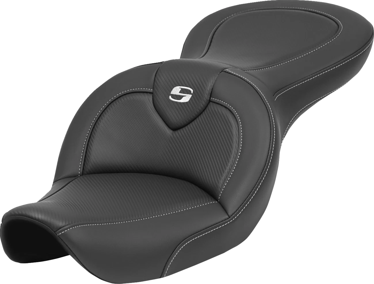 SADDLEMEN Roadsofa Seat for FXDWG (1996–2023) Carbon Fiber