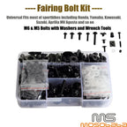 210Pcs Fairing Bumper Bolt Screws for Honda CBR 600F4/F4i (2001-2006)