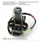 Ignition Switch Lock Keys for Honda CB1300 (1997–2000), CB750 F2 (1992–2001)