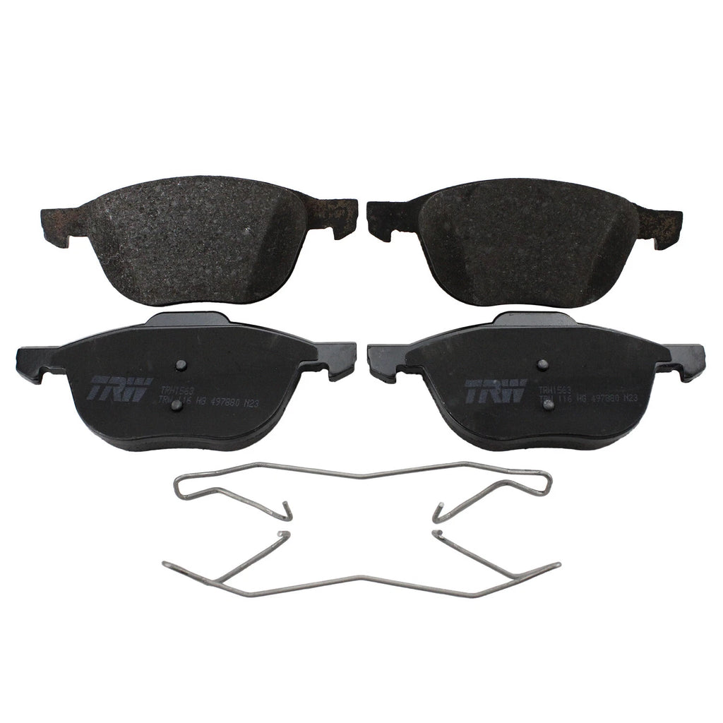Set of 4 TRW Pro Low-Metallic Brake Pads for Ford C-Max, EcoSport, Escape, Focus (2013–2020)