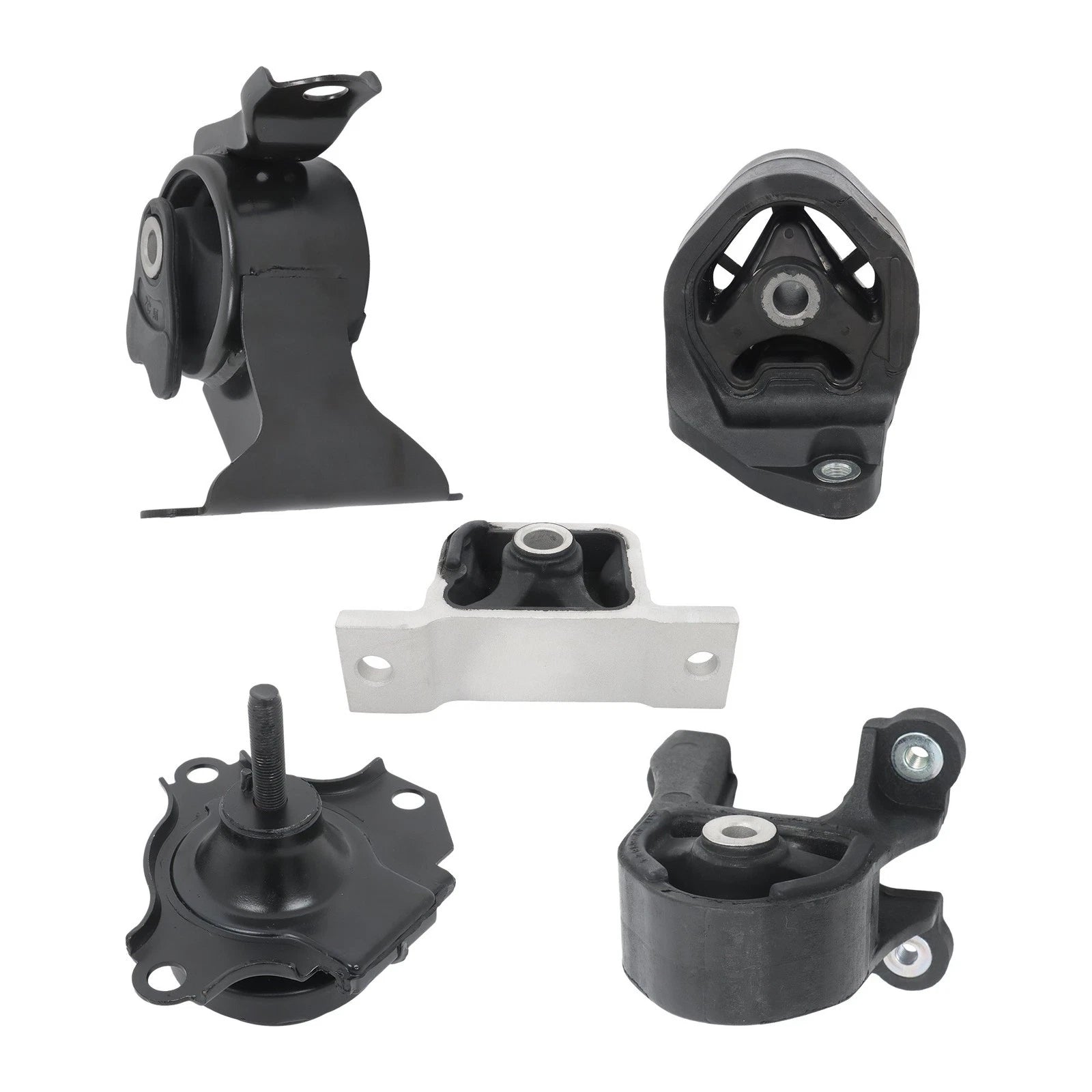 Set of 5 Engine Motor Mounts for Honda CR-V 2.4L (2002–2006)