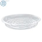 Set of 10 Round Plastic Drip Trays for Plant Pots (No Year Specified)