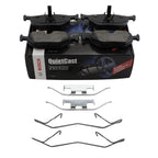 Set of 4 Bosch QuietCast Rear Ceramic Brake Pads for BMW E36 E46 Saab 9-5 (1992–2006)