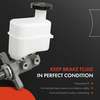 Brake Master Cylinder with Reservoir & Sensor for Jeep Cherokee (2014–2018)